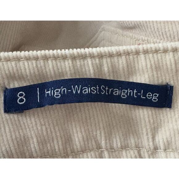 Talbots Stretch Corduroy Straight Leg‎ Pants Womens Size 8 (1733) - Picture 6 of 7